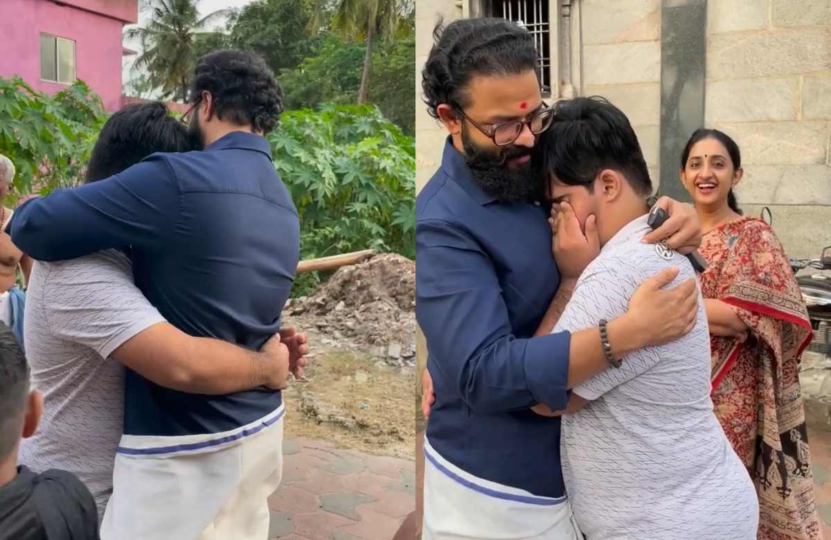 "ജയേട്ടാ എന്നെ ഓർമ്മയുണ്ടോ?" ജയേട്ടനോട് അവന്റെ സ്നേഹം കണ്ടോ! കണ്ണു നിറഞ്ഞ് സരിതയും ജയസൂര്യയും.!! | Jayasurya and Saritha with fan boy 1 Jayasurya and Saritha