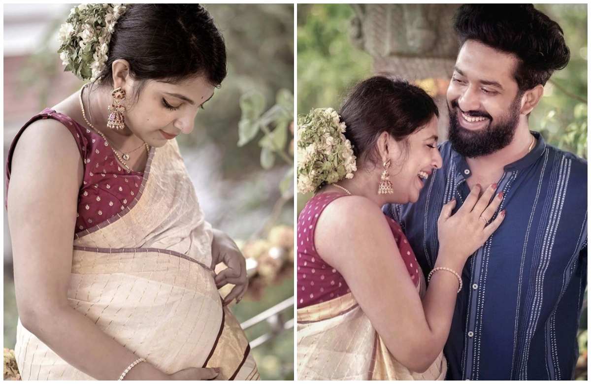 അമ്മയാകാൻ പോകുന്ന വിശേഷം തിരുവോണ ദിനത്തിൽ ആരാധകരുമായി പങ്കുവച്ച് പ്രിയ താരം മൈഥിലി!! | Mythili stepping into maternity 1 mythili