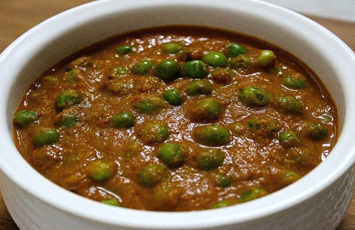 Green Peas Masala Curry Recipe
