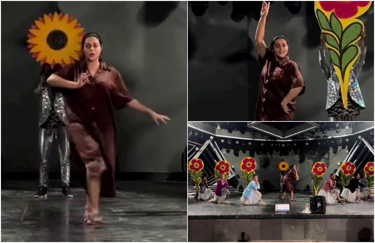 Shamna Kasim pregnant dance video latest malayalam