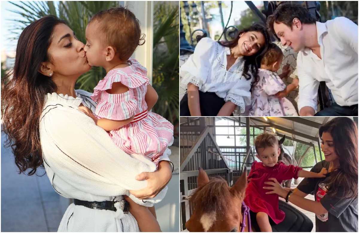 Shriya sharan posted birthday wishes to daughter Radha latest malayalam