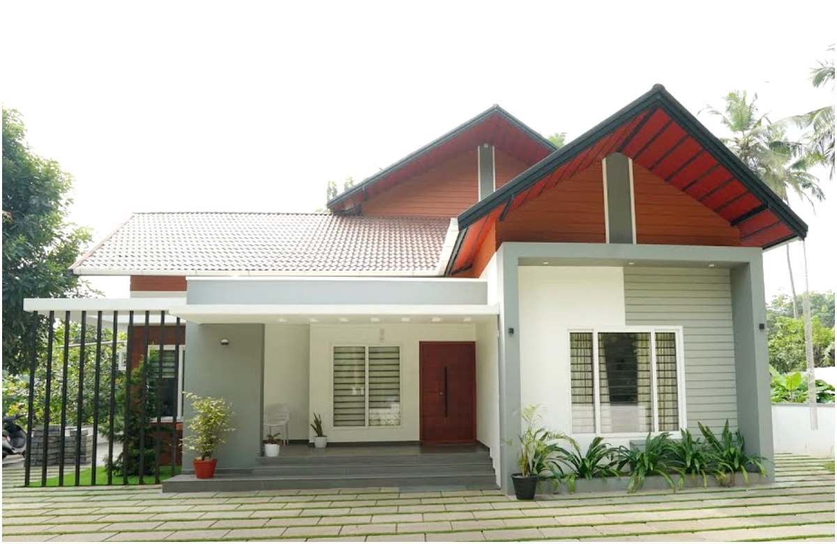  cute duplex home with charming interior 2200 sqft malayalam