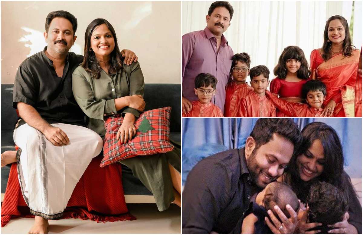 Aju Varghese celebrates 9th wedding anniversary viral news malayalam