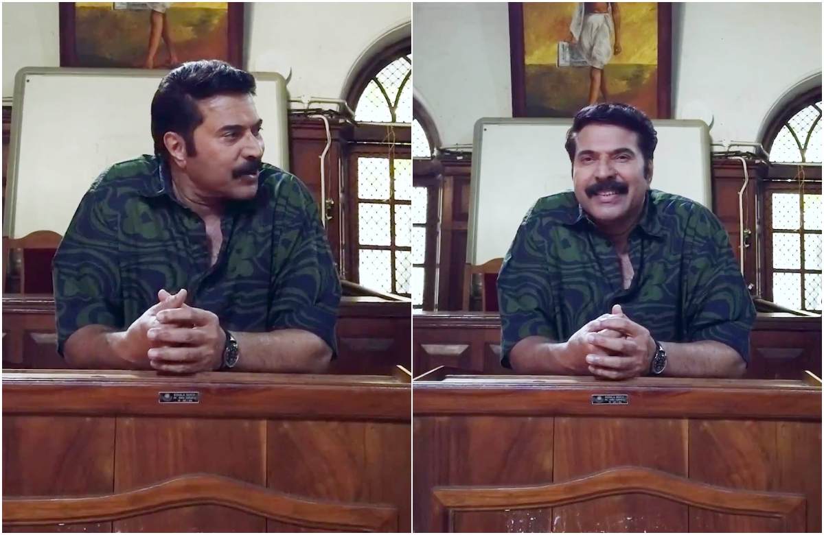 Mammootty at law college latest malayalam