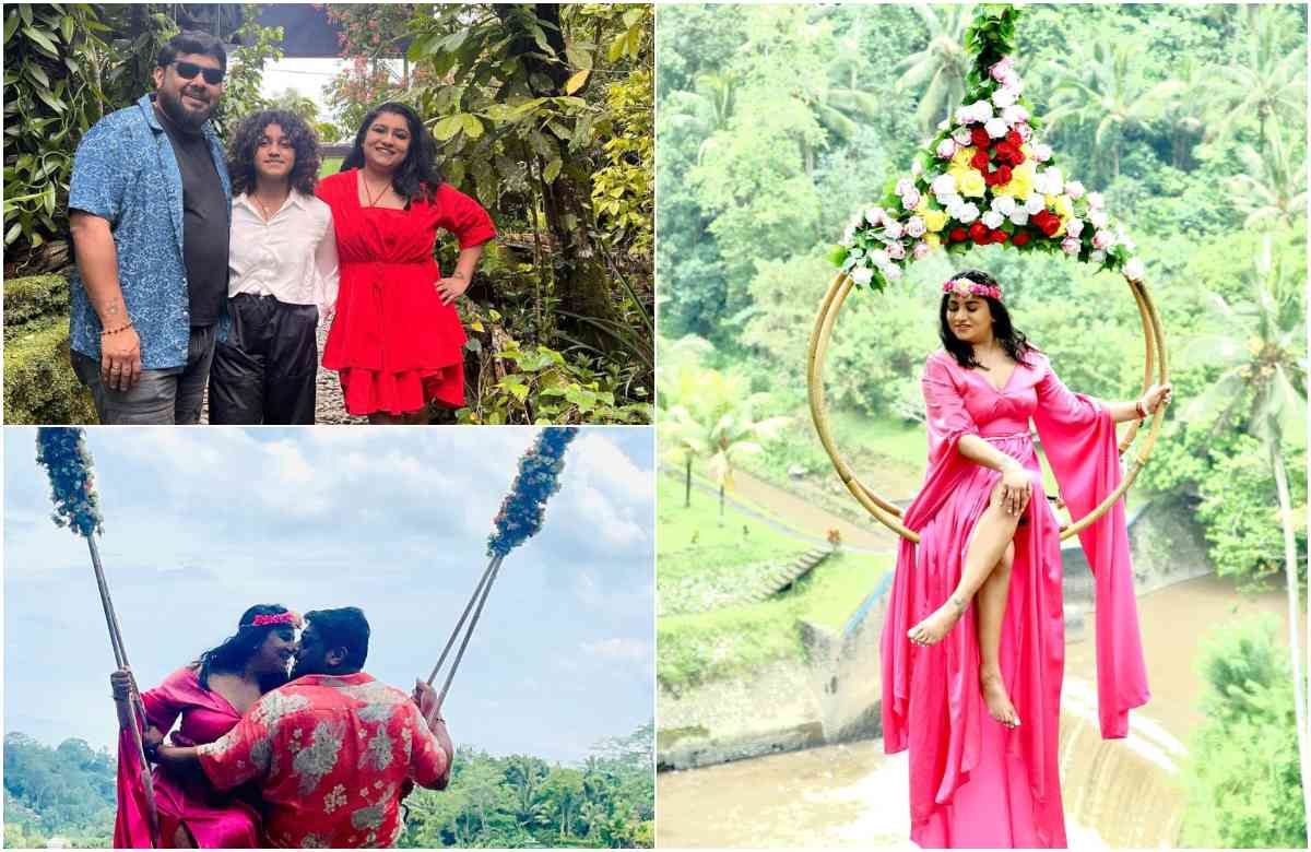 R J Midhun and wife Lakshmi explore Bali latest malayalam