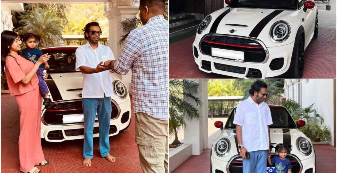 Arjun Ashokan New Mini Cooper Car latest viral Malayalam
