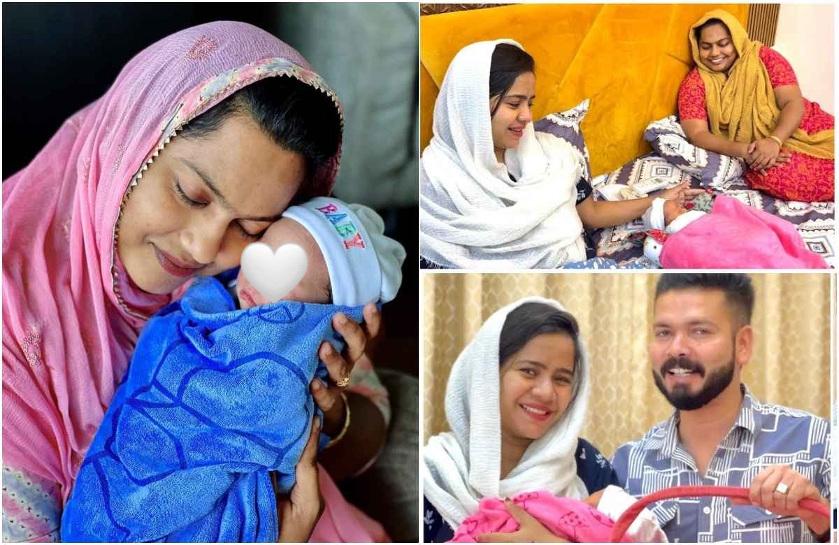 Suhana Mashura Basheer Bashi with baby Ebran latest viral malayalam
