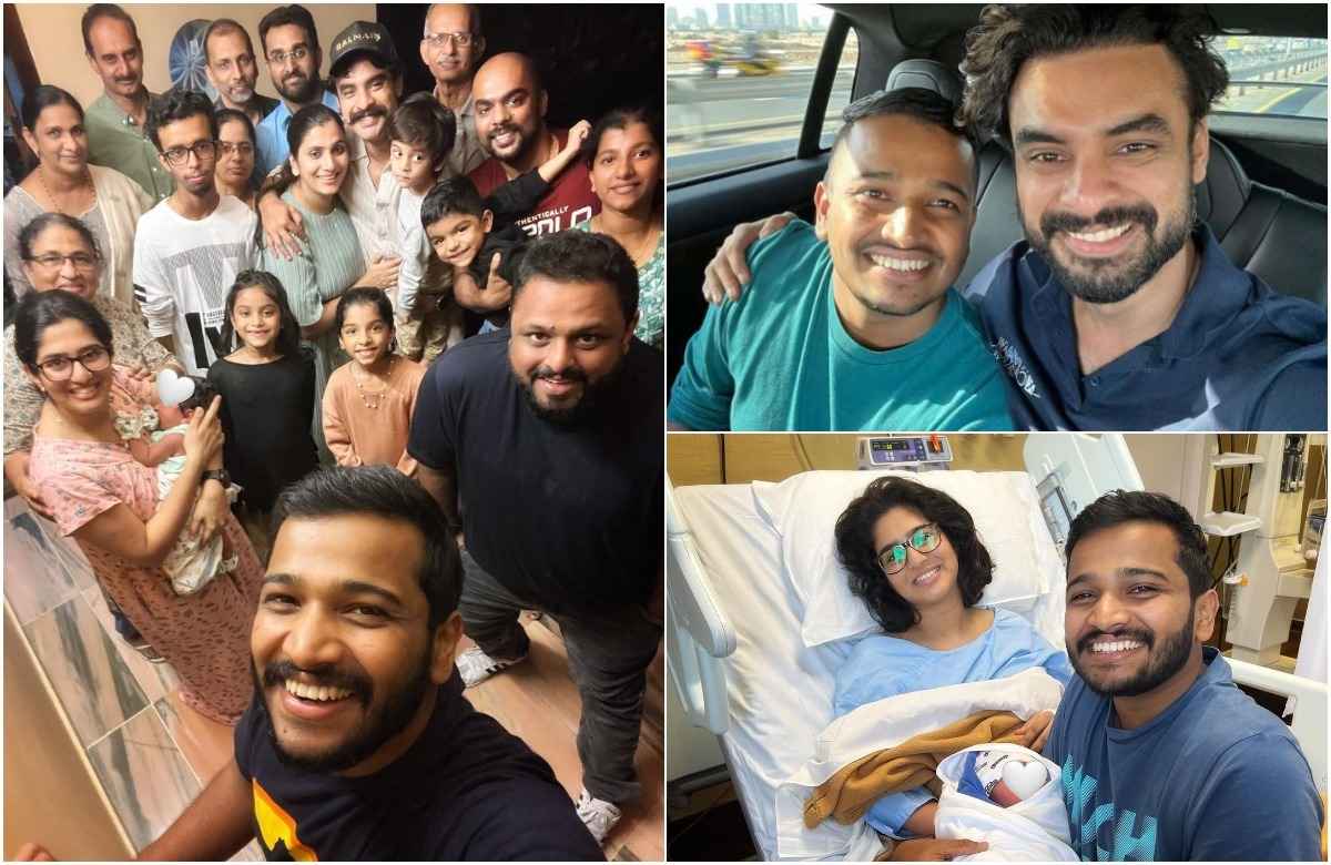 Tovino Thomas & family visit Basil Joseph Baby latest viral malayalam