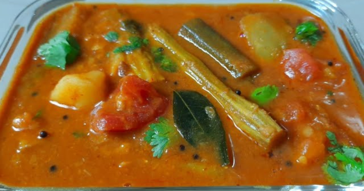 Onam Sadhya Special Sambar Recipe