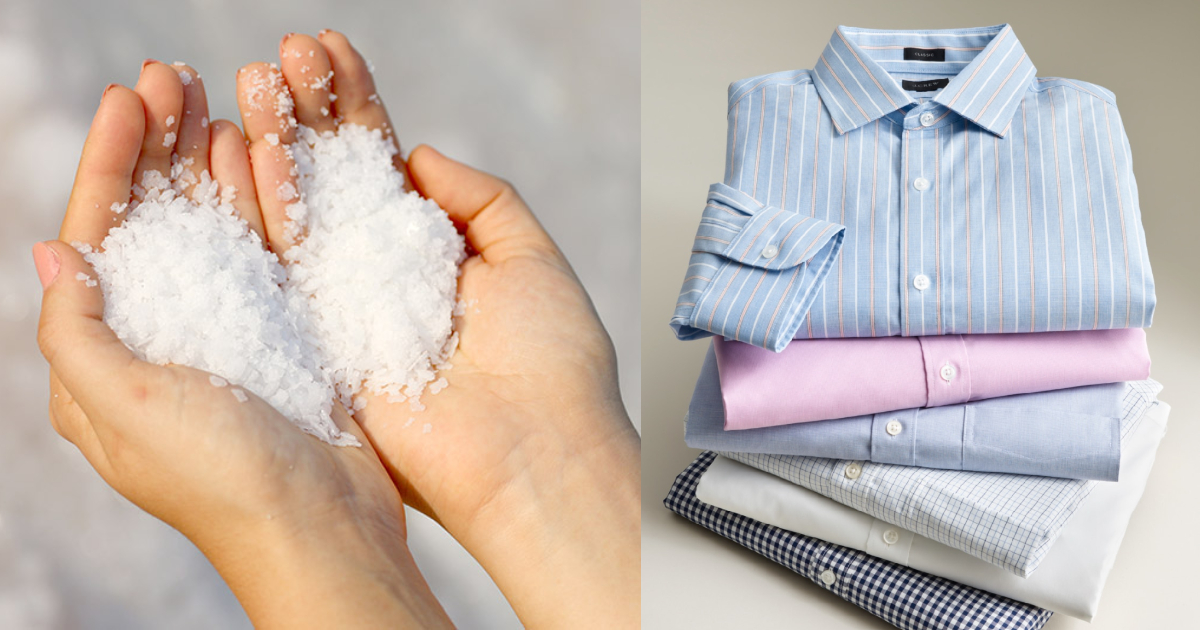 Ironing Tips Using Salt