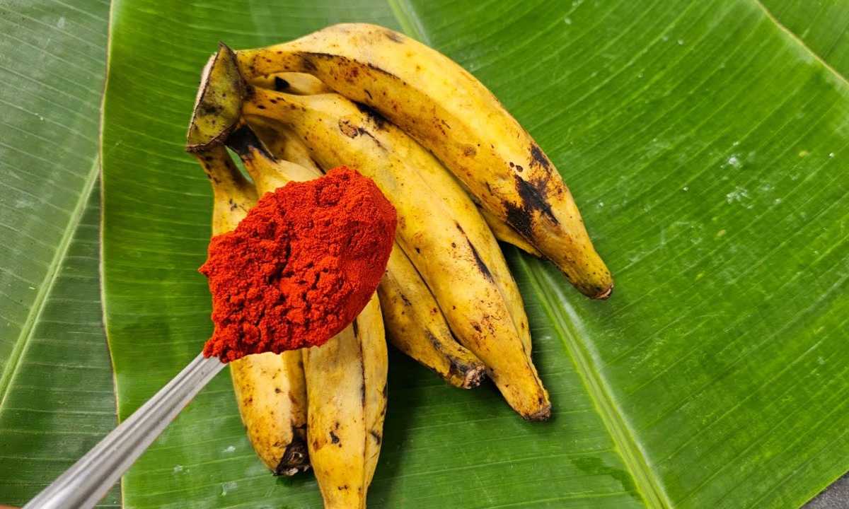 Easy Banana Chili Powder Recipe