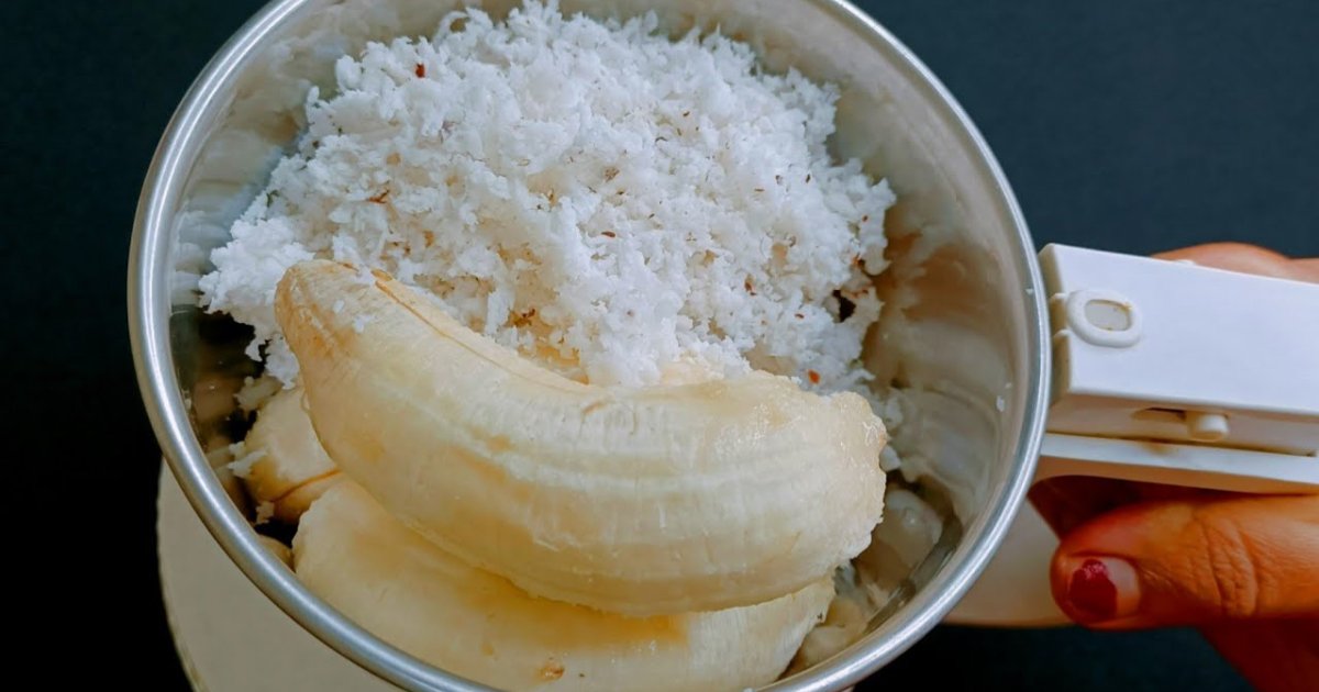 Tasty Coconut Banana Snack Recipe