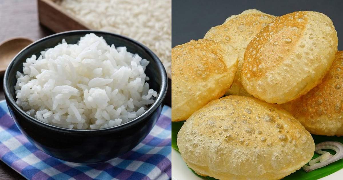 Soft Puri Recipe Using Leftover Rice