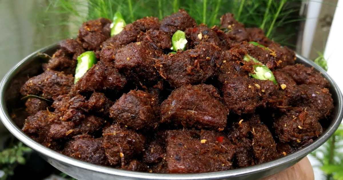 Easy Beef Varattiyathu Recipe