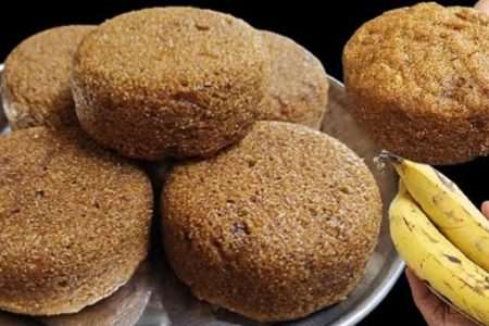 നേന്ത്രപ്പഴം കൊണ്ട്‌ സൂപ്പർ ടേസ്റ്റിൽ ഒരു പഞ്ഞി അപ്പം! എത്ര കഴിച്ചാലും മതിയാകില്ല ഈ രുചിയൂറും പലഹാരം!! | Easy Rava Pazham Snacks Recipe