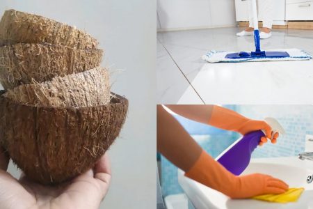 ചിരട്ട കൊണ്ട് ഈ ഒരു സൂത്രം ചെയ്താൽ മതി! എത്ര മഞ്ഞക്കറ പിടിച്ച ബാത്റൂമും വീടും ഒറ്റ മിനിറ്റിൽ തൂവെള്ളയാകും!! | Easy Bathroom Cleaning Tips Using Chiratta