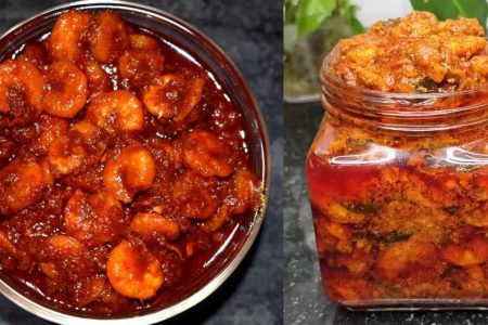 ഈ ഒരു ചേരുവ കൂടി ചേർത്ത് ചെമ്മീൻ അച്ചാർ ഉണ്ടാക്കി നോക്കൂ! ഇതാണ് ചെമ്മീൻ അച്ചാറിന്റെ രുചി രഹസ്യം!! | Catering Special Prawns Achar Recipe