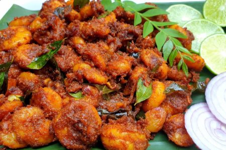 ചെമ്മീൻ വീട്ടിലുണ്ടോ, ഇത് പോലെ പൊരിച്ച് നോക്കൂ! പാത്രം കാലിയാകുന്ന വഴി അറിയില്ല! തനിനാടൻ ചെമ്മീൻ പൊരിച്ചത്!! | Kerala Style Prawns Roast