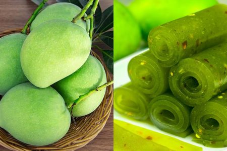 വെറും 2 പച്ചമാങ്ങാ കൊണ്ട് ആരും ചിന്തിക്കാത്ത രുചിയിൽ ഒരു കിടിലൻ ഐറ്റം! വായിൽ കപ്പലോടും മാംഗോ ബാർ തയ്യാറാക്കാം!! | Mango Bar Papad Recipe
