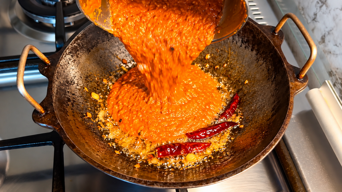 Saravana Bhavan Tomato Chutney Recipe